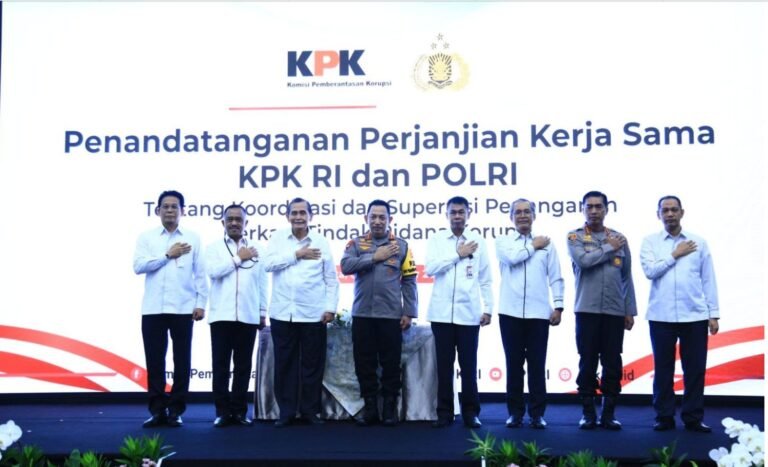 KPK – Polri Jalin Kerja Sama, Bersinergi Untuk Pemberantasan Korupsi