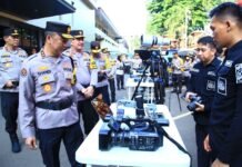 Kadiv Humas Tekankan Beberapa Hal Saat Gelar Apel Kesiapsiagaan Satgas Humas Polri Pengamanan Nataru