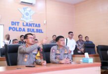 PAM NATARU 2023-2024, DITLANTAS POLDA SULSEL OPTIMALKAN IMPLEMENTASI ETLE