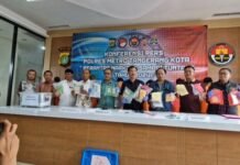 Polrestro Tangerang Kota Sita 30 ribu Butir Obat Terlarang, Pasokannya dari Pasar Pramuka