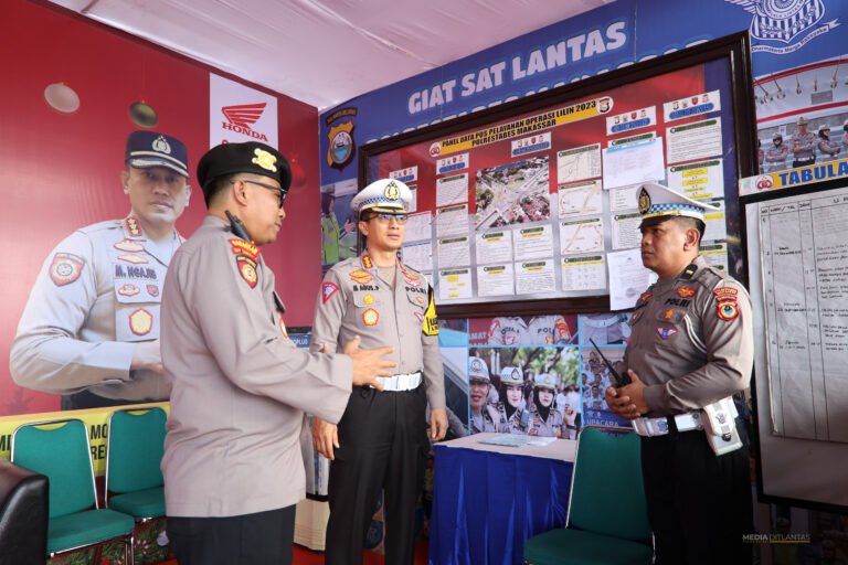 OPERASI LILIN 2023 SELESAI, DITLANTAS SULSEL DAN JAJARAN SUMBANG CATATAN POSITIF