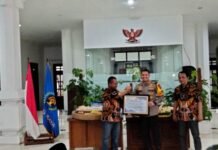 Momen HPN 2024, Kapolresta Malang Kota Terima Penghargaan “Tokoh Peduli Pers” Dari PWI Malang Raya