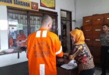 92 Tahanan Gunakan Hak Pilih di Sat Tahti Polresta Malang Kota