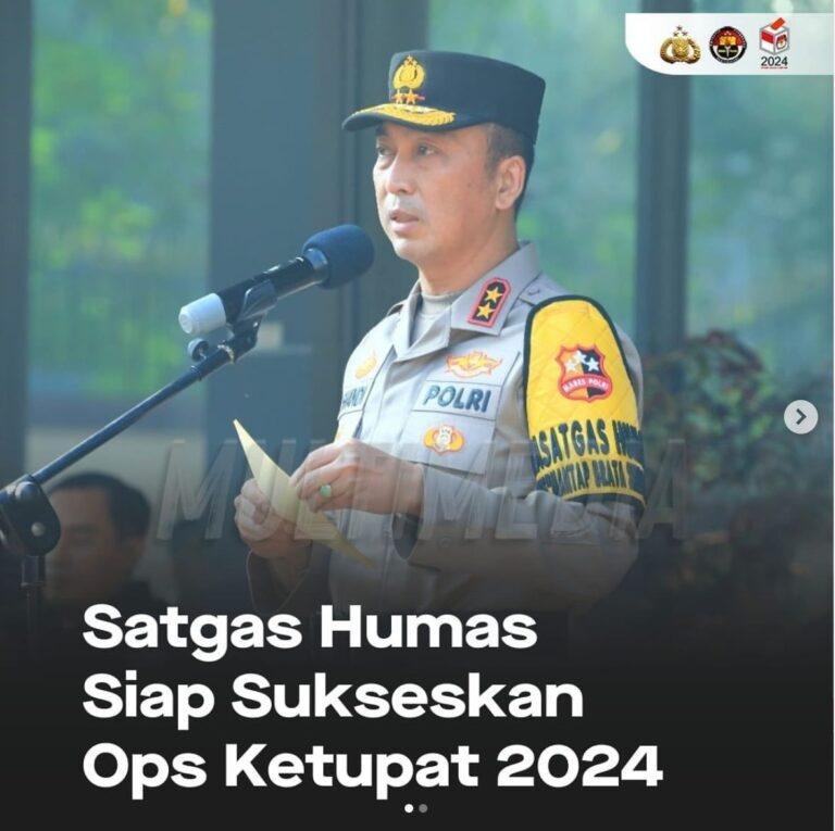 Satgas Humas Siap Sukseskan Ops Ketupat 2024