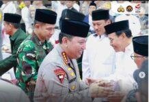 Jalin Silahturahmi, TNI-Polri Gelar Buka Bersama di Jatim
