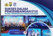 Selamat! Direktur Lalu Lintas (Dirlantas) Polda Sulawesi Selatan, Kombes Pol I Made Agus Prasatya menerima penghargaan dari Kapolri