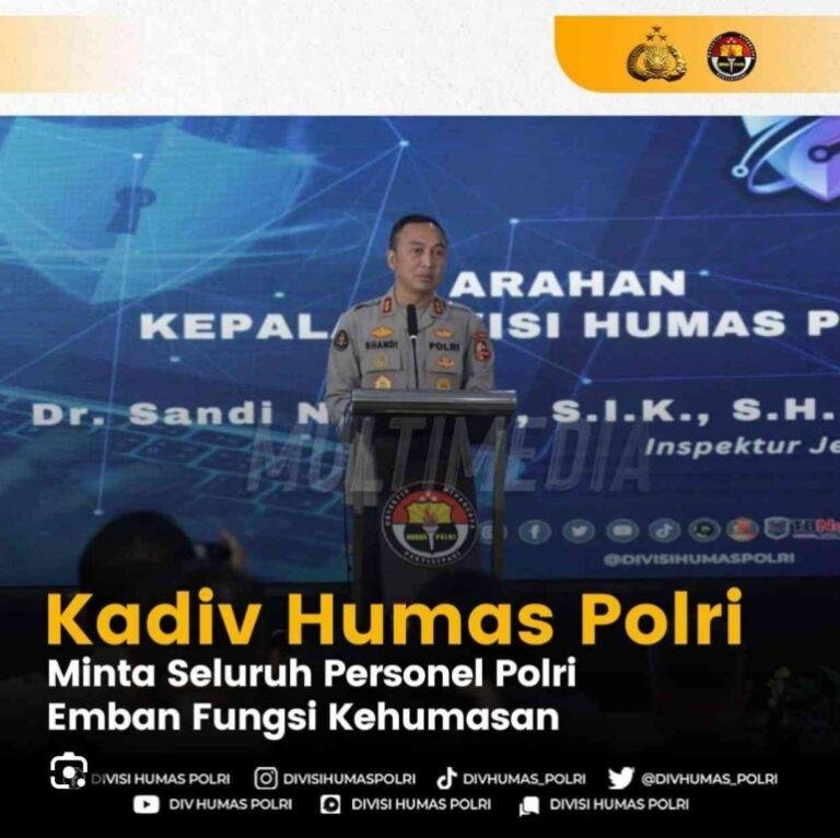 Strategi Irjen Pol Sandi Nugroho Selaku Kadiv Humas Polri Gencarkan Government Public Relations