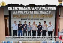Kapolresta Bulungan Terima Kunjungan Silaturahmi KPU Kabupaten Bulungan