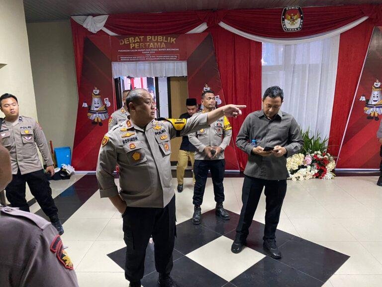 Polresta Bulungan Kerahkan 188 Personel Amankan Debat Pertama Pilbup Bulungan 2024