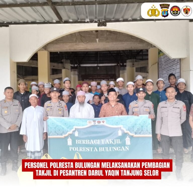 Kapolresta Bulungan dan Forkopimda Gelar Safari Ramadhan di Kecamatan Bunyu