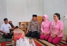 Kapolresta Bulungan Gelar Minggu Kasih, Berbagi dan Buka Puasa Bersama Santri Pondok Pesantren