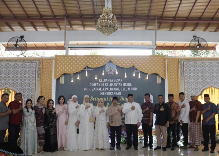 Pererat Silahturahmi, Kapolresta Bulungan dan Jajaran Laksanakan Kunjungan Lebaran ke Sejumlah Pejabat Forkopimda Kaltara
