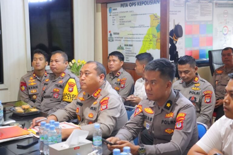 Kapolresta Bulungan Ikuti Arahan Wakapolri Secara Terpusat, Tegaskan Komitmen Dukung Program Pemerintah dan Tingkatkan Pelayanan Publik