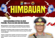 Waspada Penipuan Catut Nama Kapolda Kaltara, Polda Imbau Masyarakat Tidak Tertipu