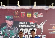Dua Personel Polresta Bulungan Raih Prestasi di Kejuaraan Terbuka Karate Piala Panglima TNI 2025