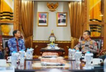 Audiensi Dengan Menhut, Kapolri Siap Bersinergi Hadapi Karhutla