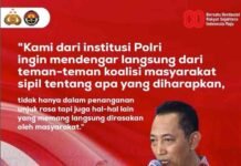 Kapolri: Kritik Bijak Membangun Perubahan