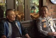 Kadiv Humas Polri Anjangsana Ke Kediaman Komjen Pol Purn Nanan Soekarna, Dapat Nasehat dan Motivasi Jelang Hut ke-74 Humas Polri
