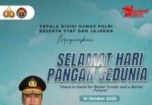 Kadiv Humas Polri Irjen Pol Sandi Nugroho Ajak Wujudkan Ketahanan Pangan Berkelanjutan di Hari Pangan Sedunia 2025