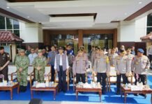 Momen Saat Kapolri Hadiri Hadiri Apel Srawung Agung di DIY