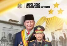 Akpol 2000 Batalyon Sanika Satyawada Tegaskan Satu Barisan Dukung Polri di Bawah Kepemimpinan Presiden
