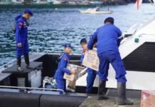 Ditpolairud Polda Sulut Salurkan Bantuan Logistik ke Posko Siau Barat Melalui Tim Aman Nusa II Komitmen Nyata Dalam Pelayanan Masyarakat